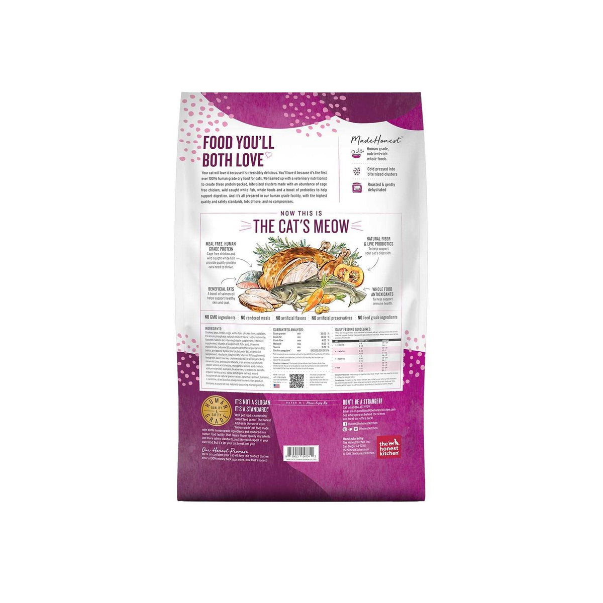 Grain-Free Chicken Fish Dry Cat Food M4589