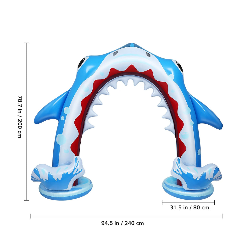 Inflatable Shark Sprinkler Toy S60701