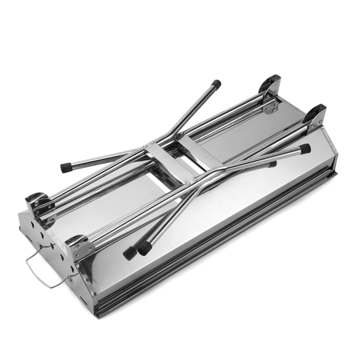 Charcoal Grill Stainless Steel BBQ Smoker Portable Y4601