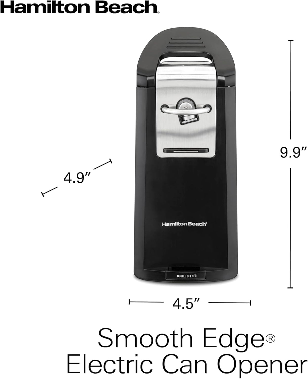 Black Electric Can Opener W24601