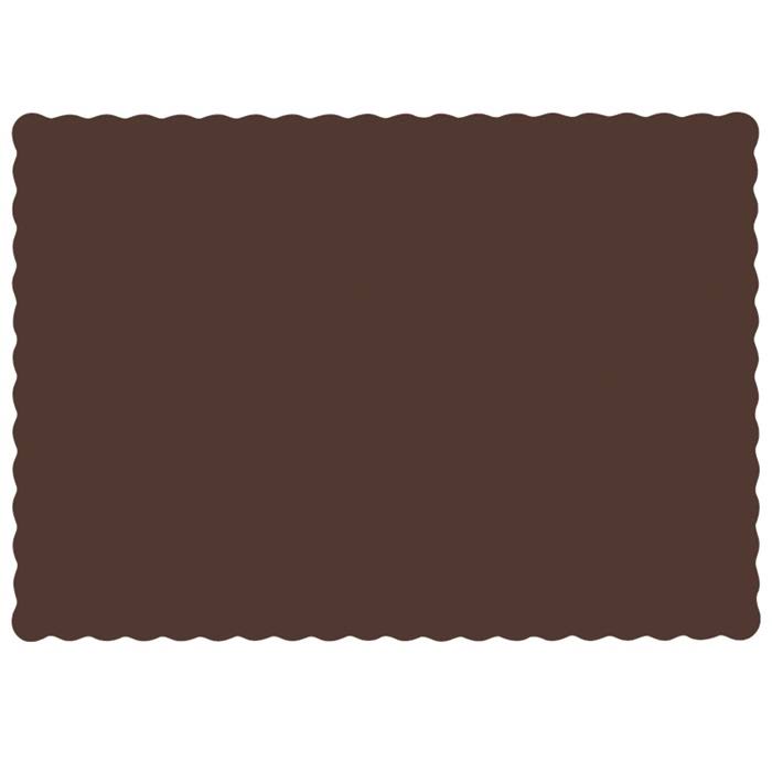 Chocolate Recycled Paper Placemat G680