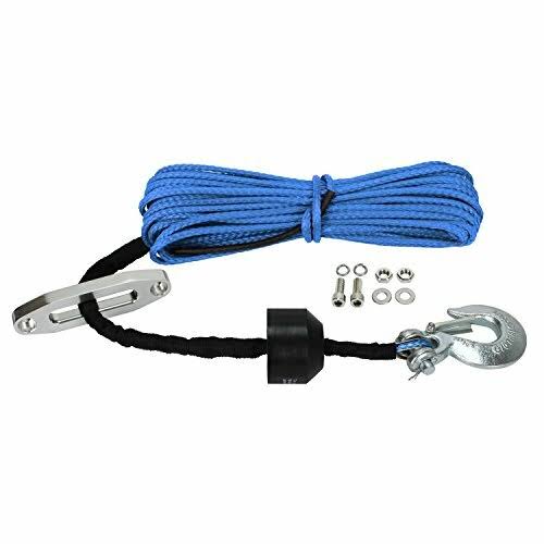 Blue Synthetic ATV Winch Rope Kit T876
