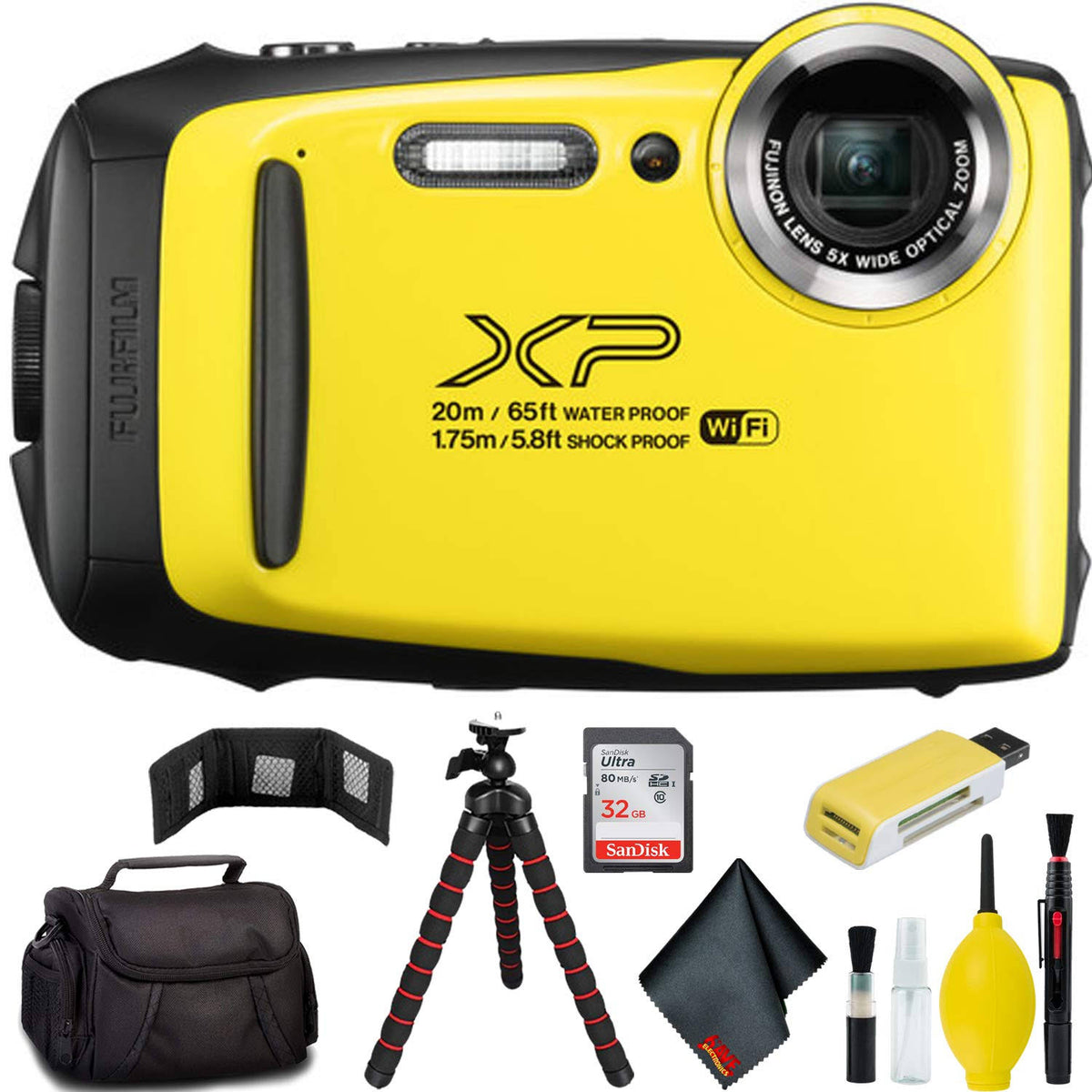 Yellow Digital Camera D39712