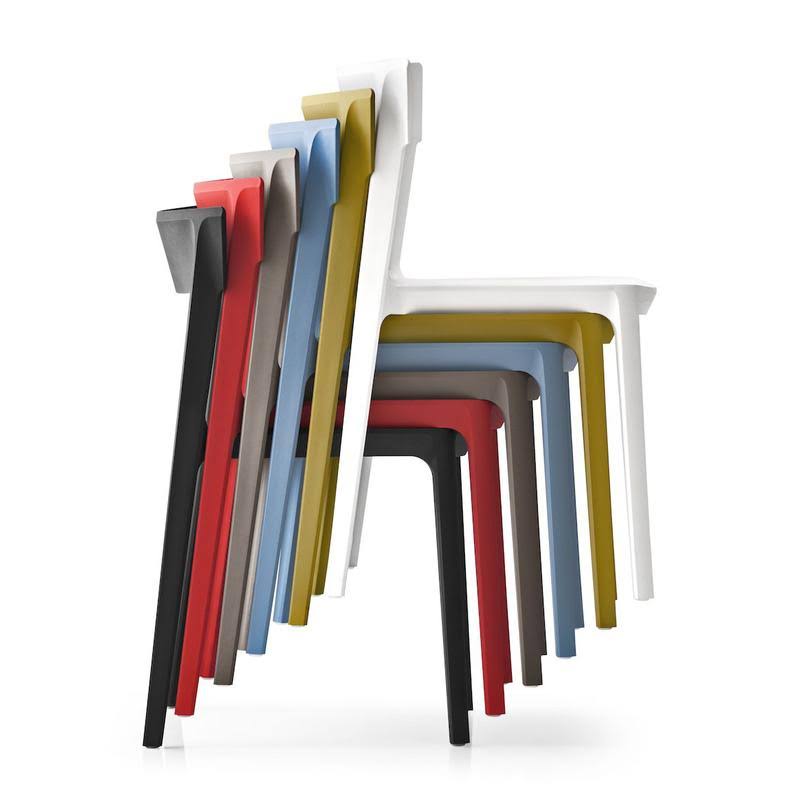 Black Skin Chair B6022