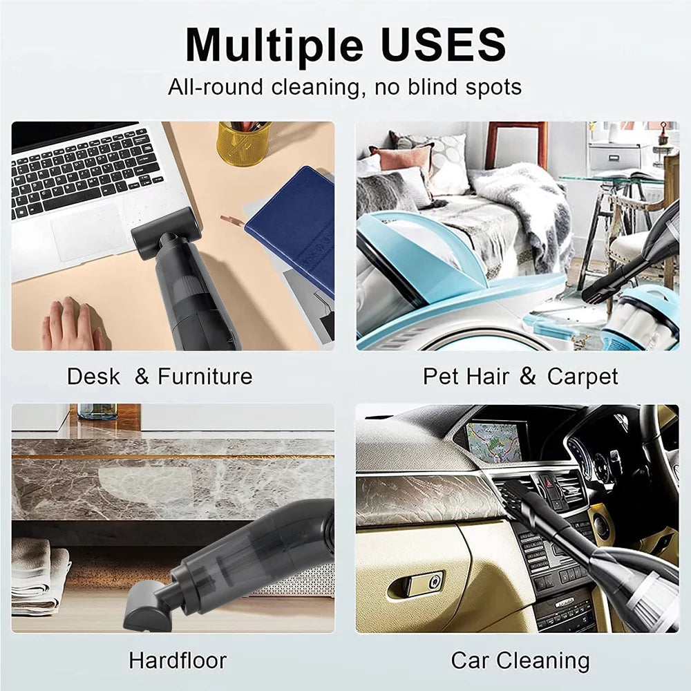 120W Cordless Handheld Car Vacuum Cleaner B89270
