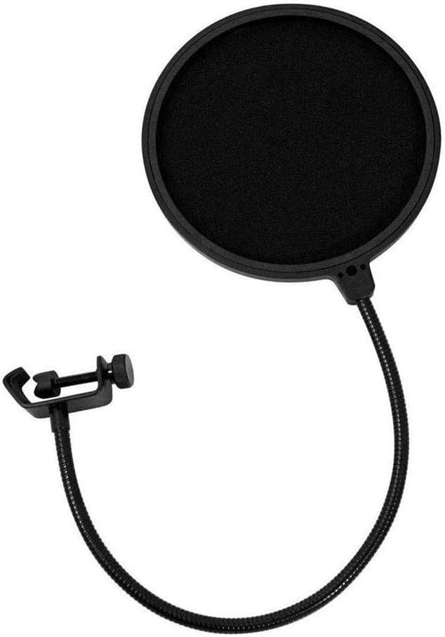 USB Audio Interface with Pop Filter & XLR-XLR Cable Bundle Z9366