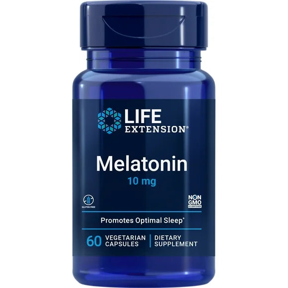 10 mg Melatonin 60 Capsules Q86426