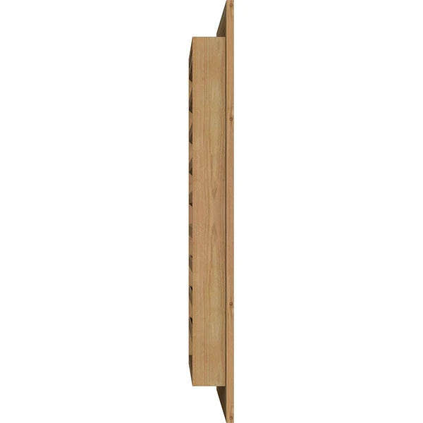 Unfinished Functional Vertical Gable Vent E442691