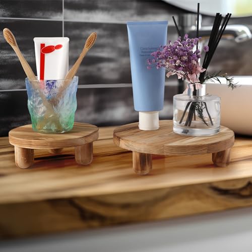 4 Pack Wooden Plant Stool Display Stand C666802