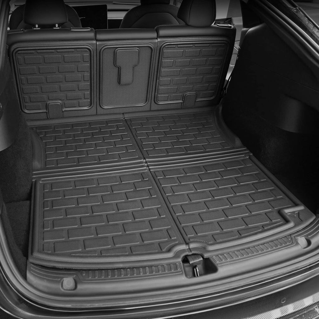 Tesla Model Y Trunk Mat Rear Storage Mat Cargo Liner Set of 9 Mats T87531