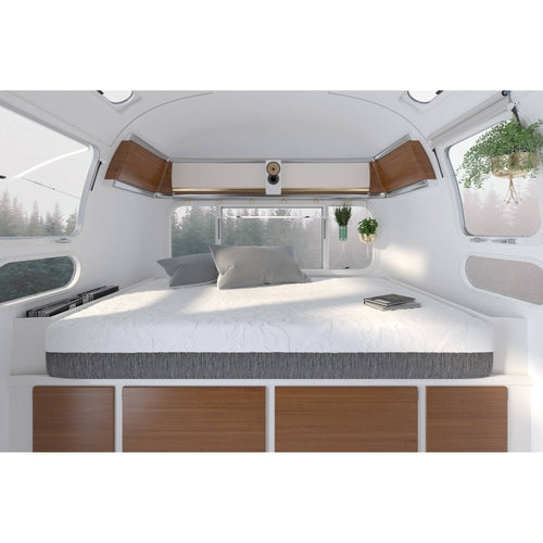 10-Inch Graphite Gel Memory Foam Mattress Queen F1545
