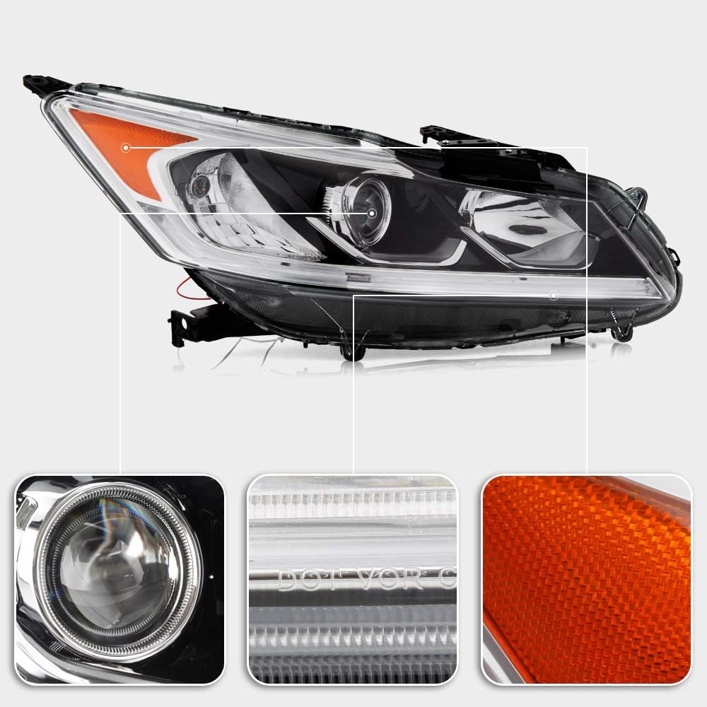 Projector Headlight Assembly Passenger Side V920