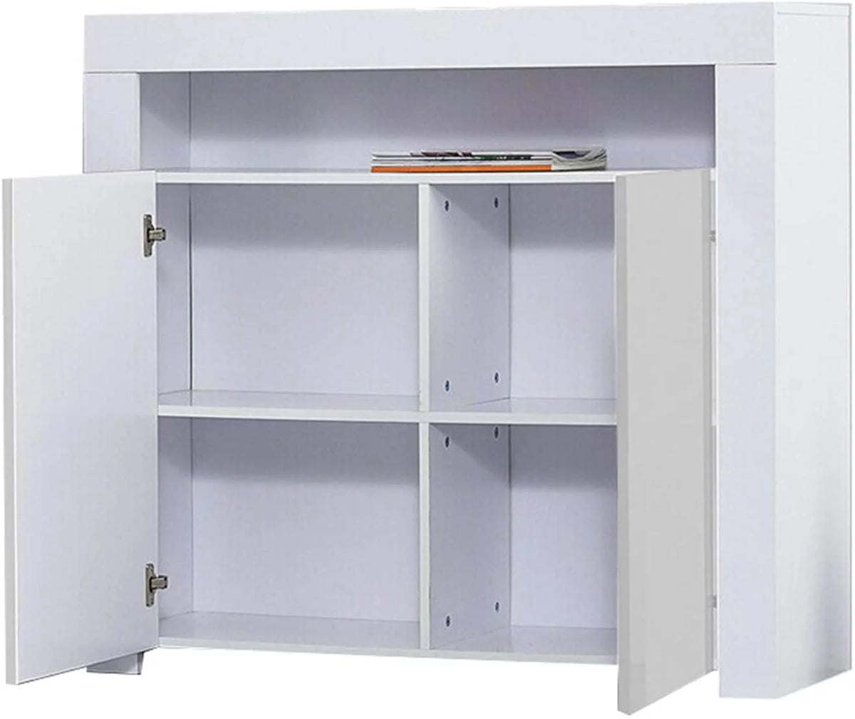 LED High Gloss Sideboard Buffet Cabinet E630