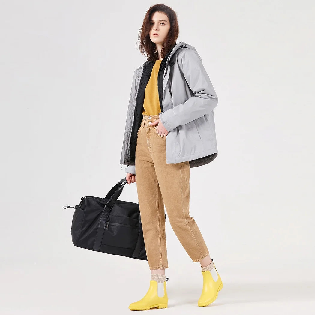 Short Chelsea Rain Boots for Women C458