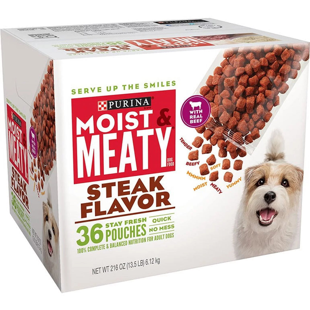 Steak Flavor Dog Food I44693
