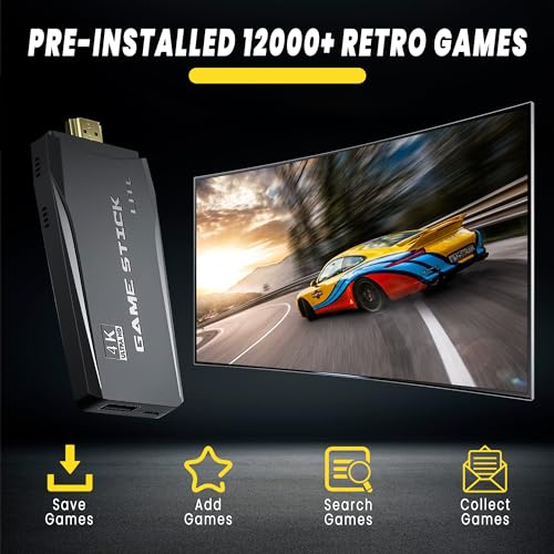 Wireless Retro Handheld Game Console with 4K HD HDMI Output U12507