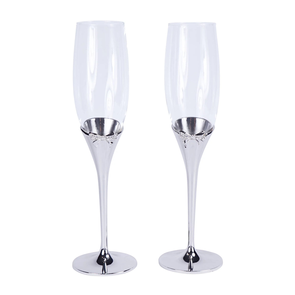 Silver Toasting Flutes X2495
