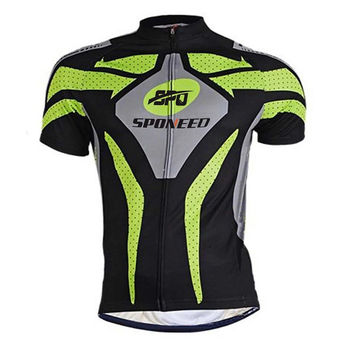 Short Sleeve Cycling Jersey Green XL H845688