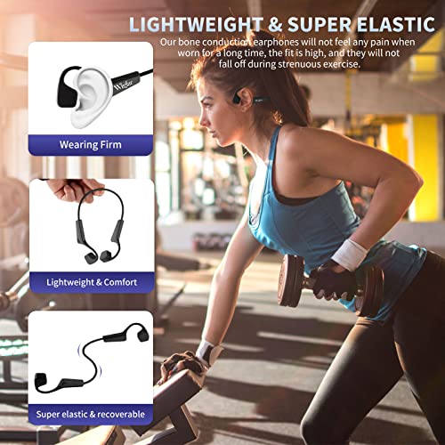 Bone Conduction Open-Ear Wireless Bluetooth Sport Headphones H7582