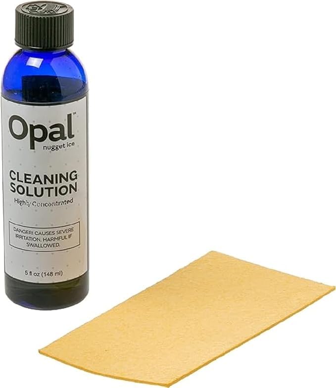 Ice Maker Cleaning Kit with 5 oz Cleaning Solution and Cleaning Cloth L7843