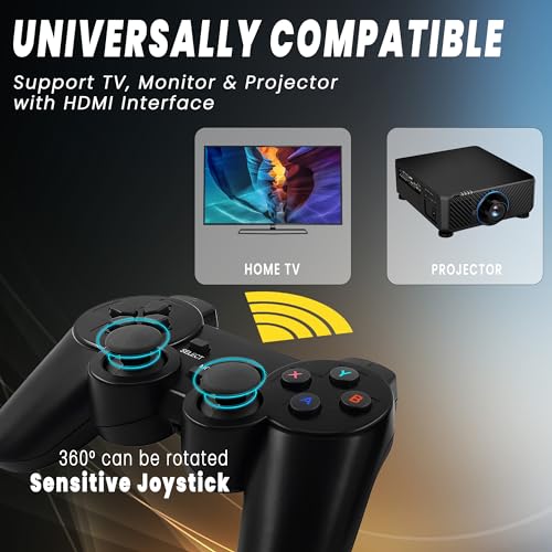 Wireless Retro Handheld Game Console with 4K HD HDMI Output U12507