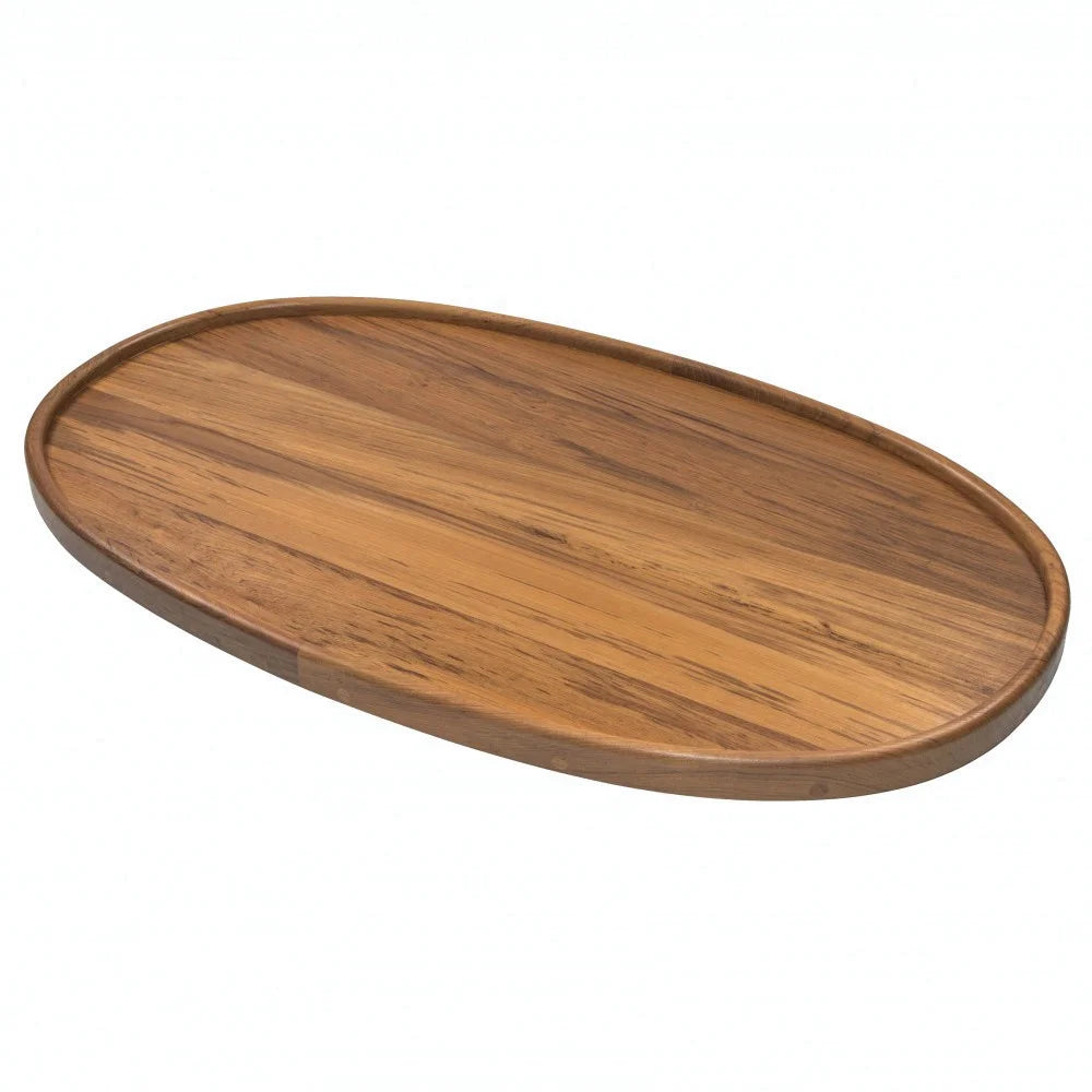 Teak Oval Table Top R5454