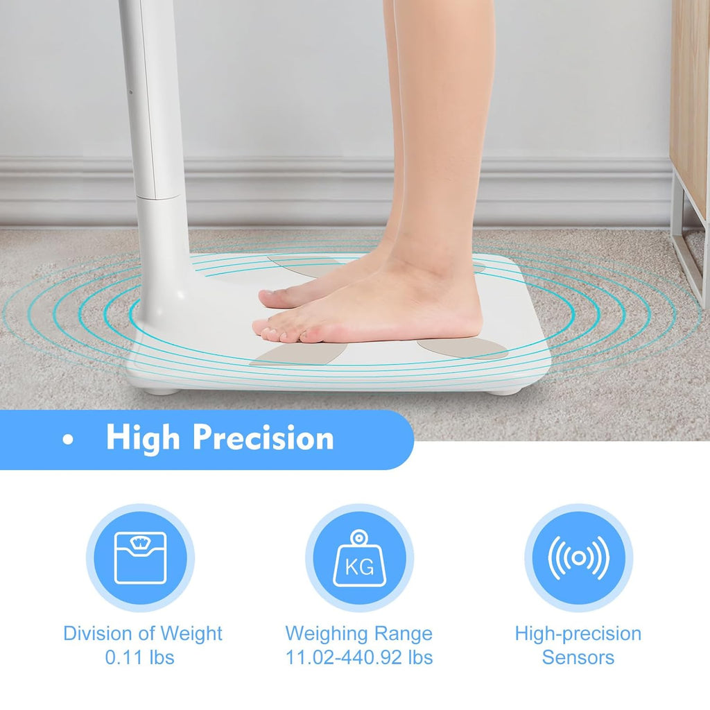 440Lbs Capacity Digital Physician Scale with BMI O8186