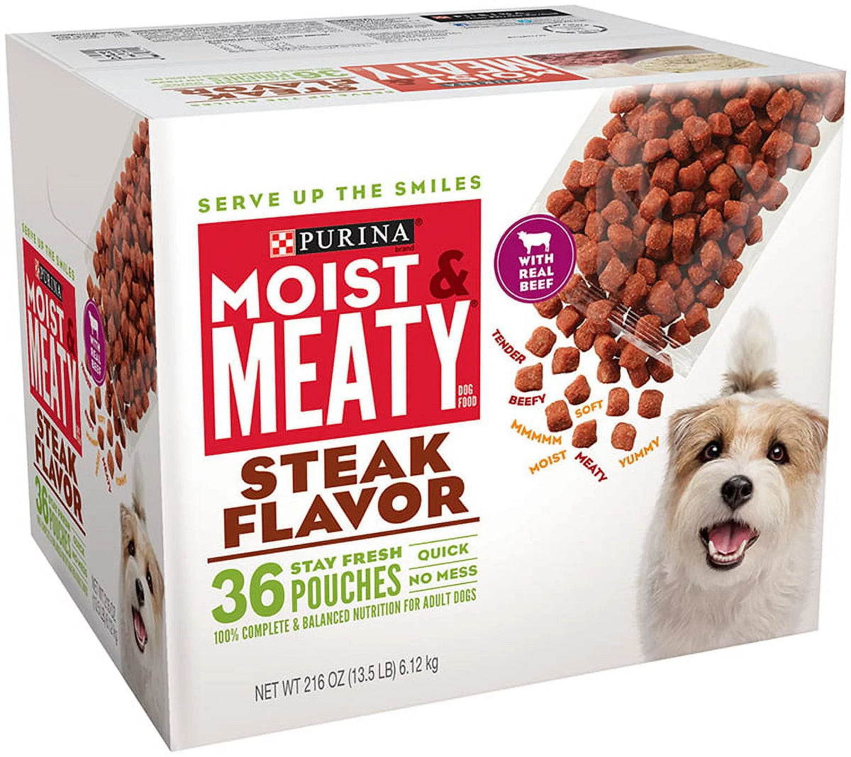 Steak Flavor Dog Food I44693