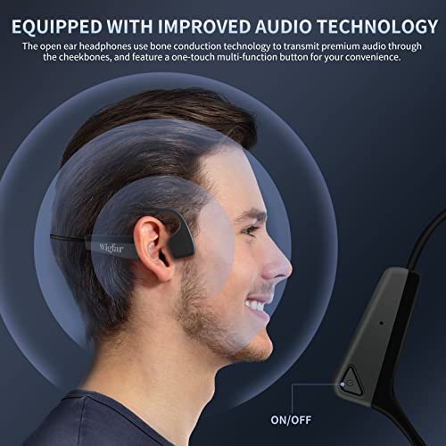 Bone Conduction Open-Ear Wireless Bluetooth Sport Headphones H7582