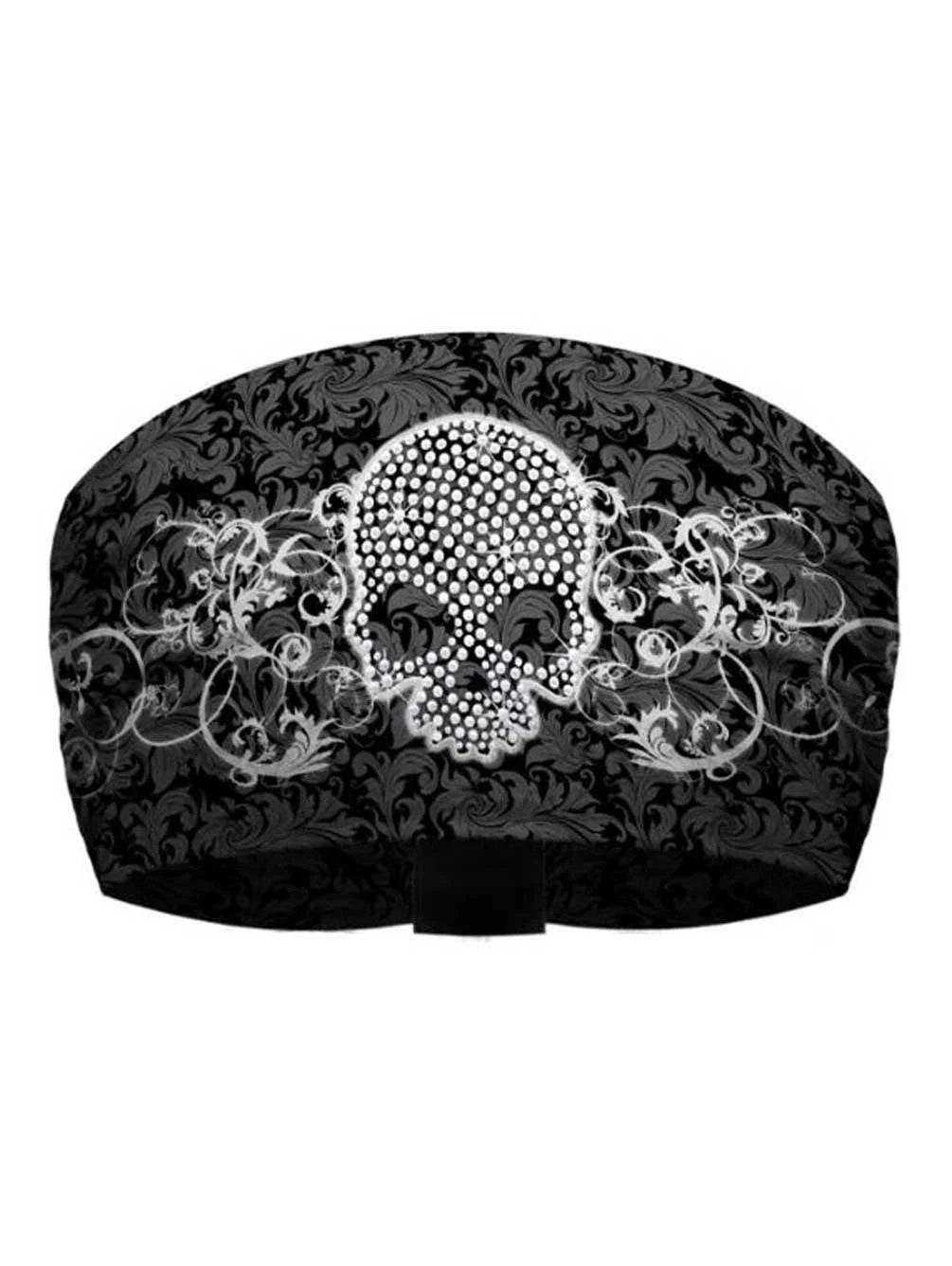 Black White Knotty Band Head Wrap X6359