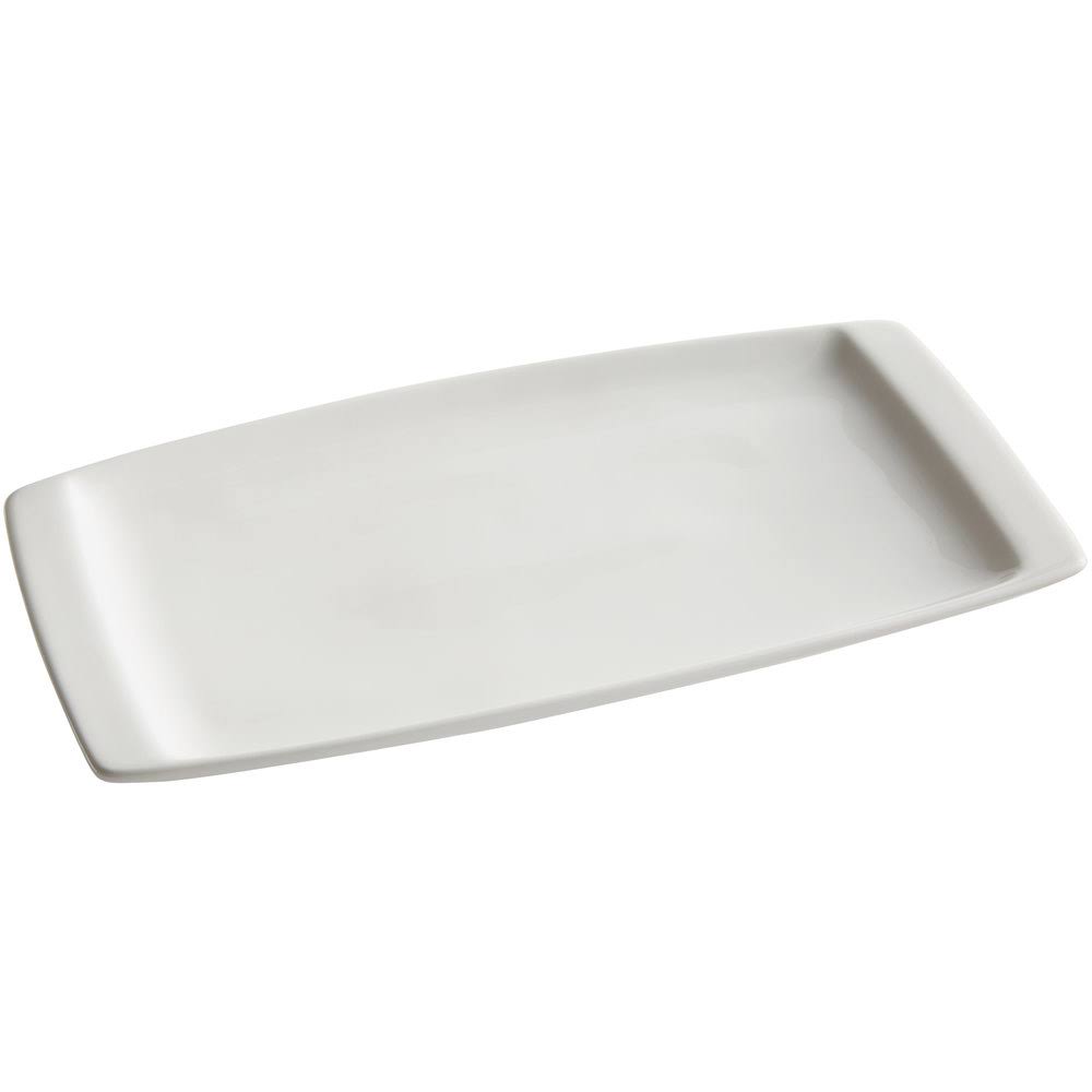 Pearl White Rectangular Plate K972