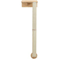 Wall Mount Cat Scratching Post with Perch P3991