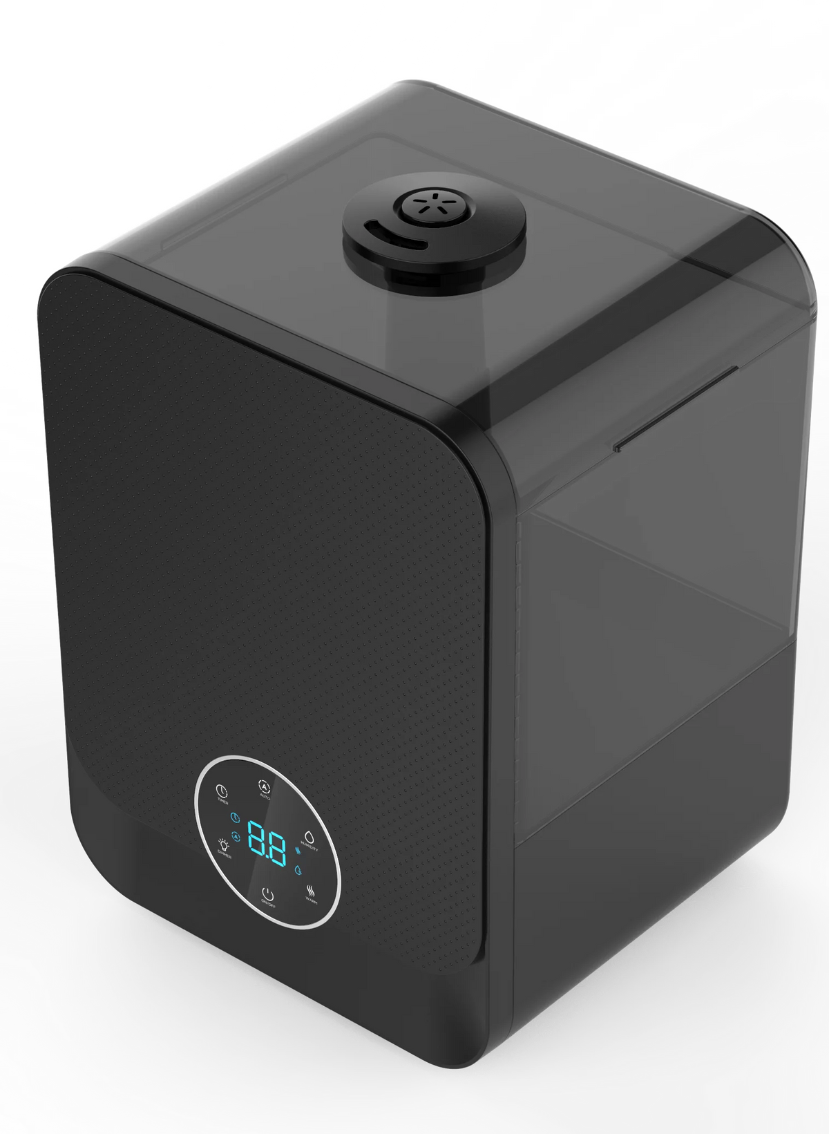 1.6 Gal Ultrasonic Warm/Cool Mist Humidifier, Black Z46953