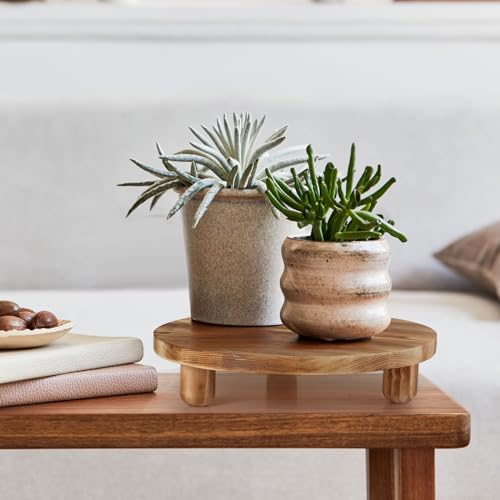 4 Pack Wooden Plant Stool Display Stand C666802