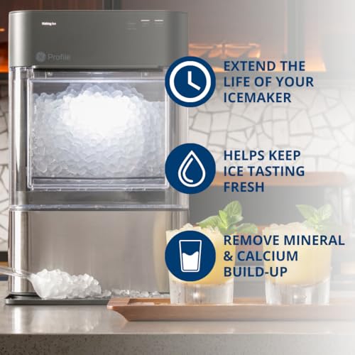 Ice Maker Cleaning Kit with 5 oz Cleaning Solution and Cleaning Cloth L7843