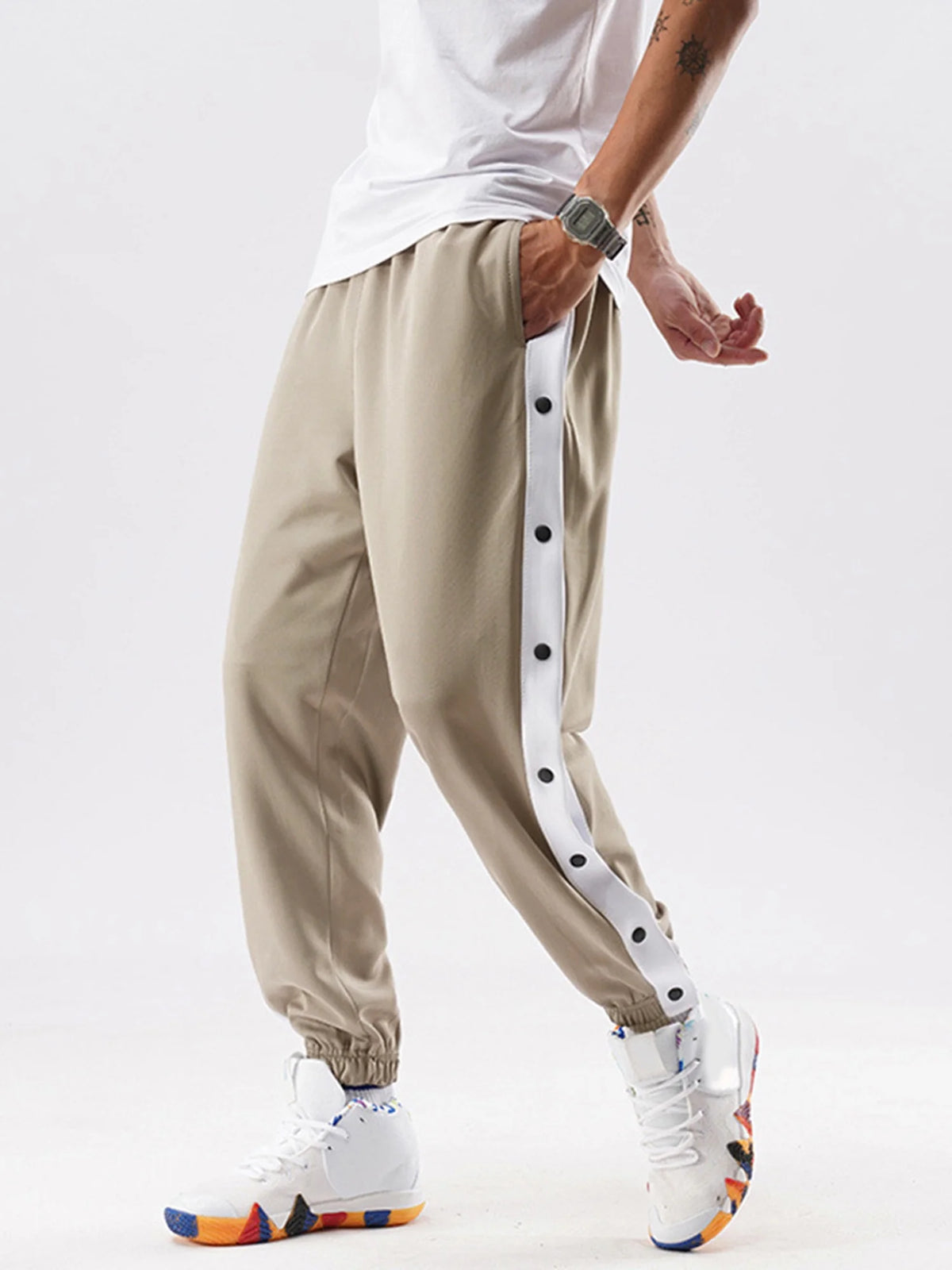 Quick Dry Loose Fit Basketball Pants W545730