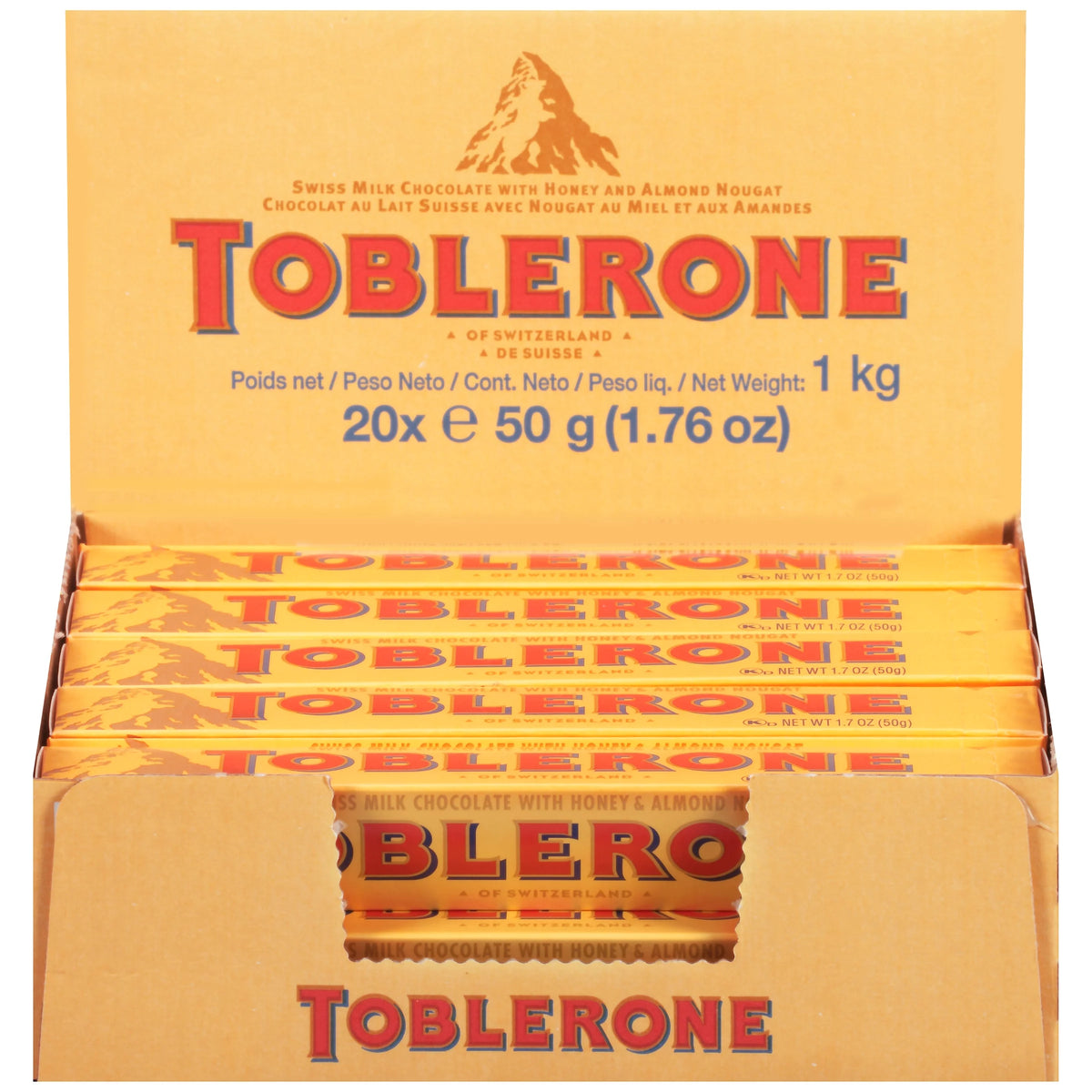 Swiss Milk Chocolate Bars 42.2 Oz W597