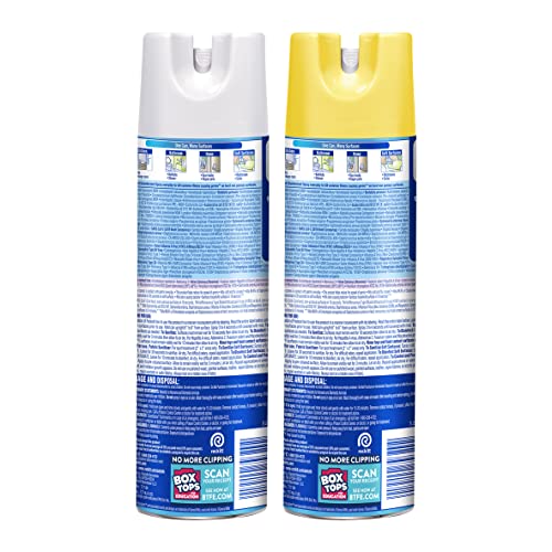 Lemon Breeze Disinfectant Spray, 19 Fl Oz (Pack of 2) G52050