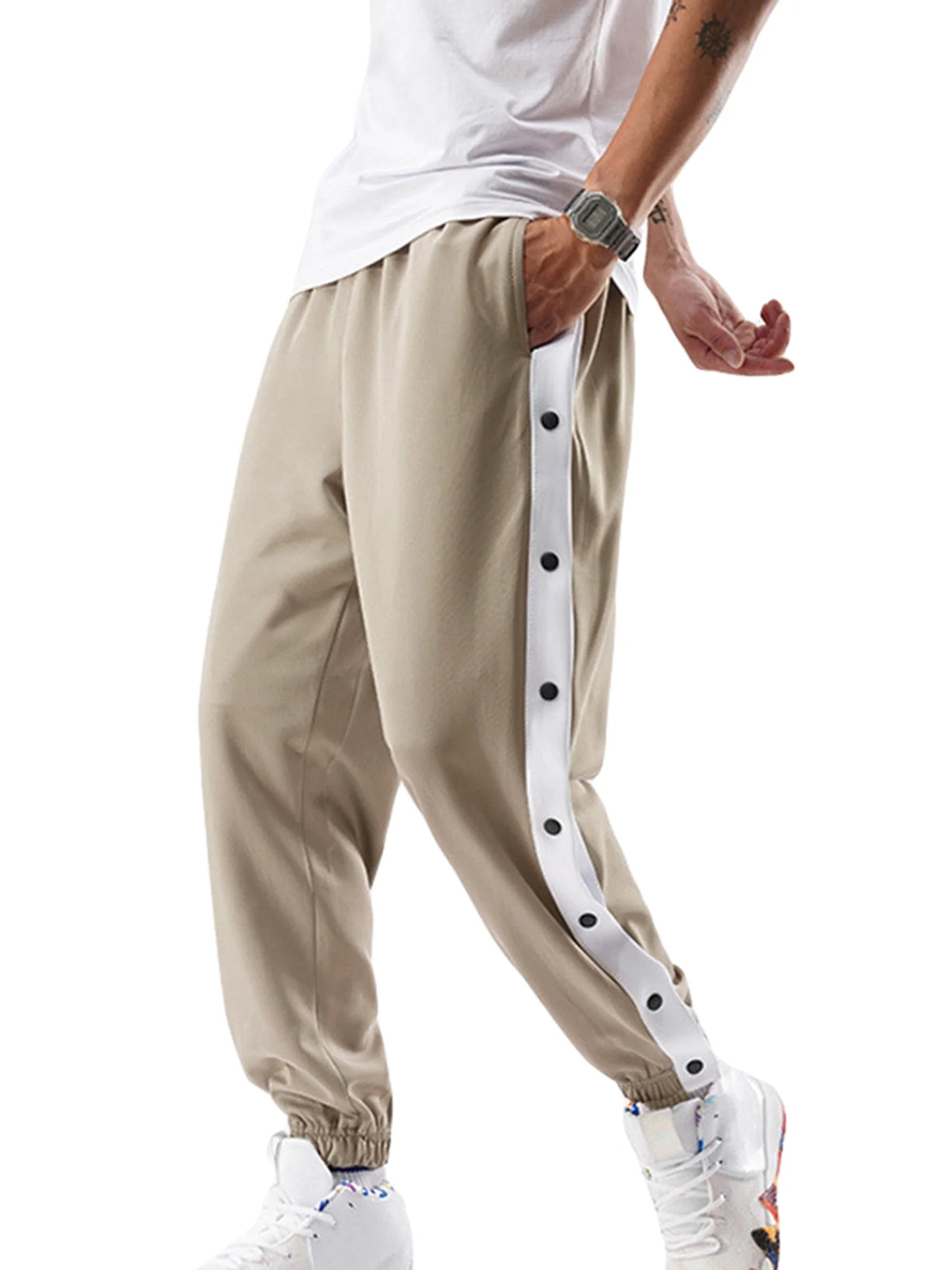 Quick Dry Loose Fit Basketball Pants W545730