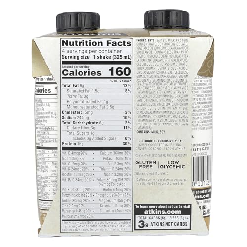 Creamy Milk Chocolate Protein Shake, 30g Protein, 12 Count Z770