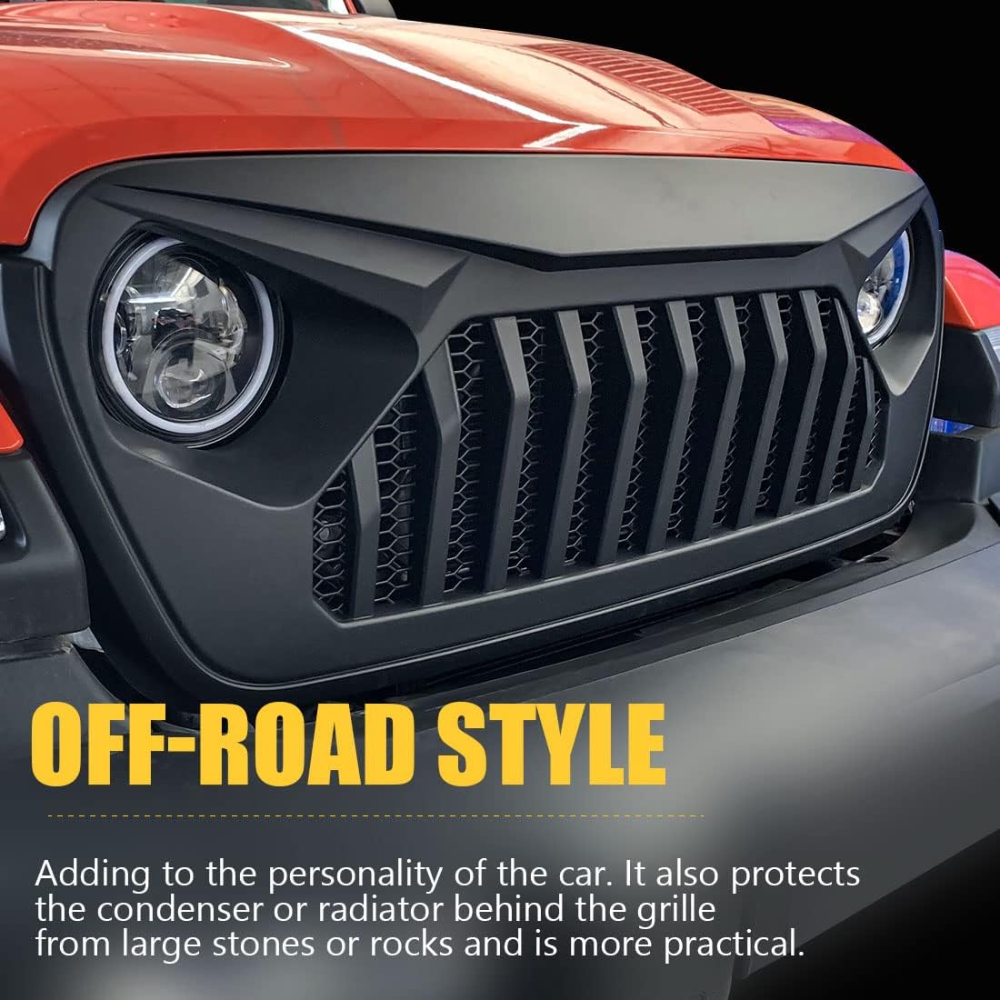 Matte Black Front Grill Cover X69029