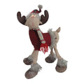 16" Christmas Moose Plush R7605