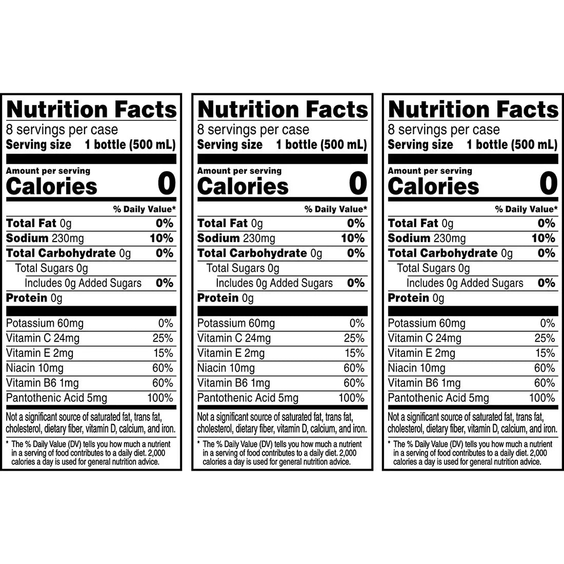 Fitness Water Variety Pack, 24 pk./16.9 oz. E529935