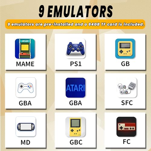 Wireless Retro Handheld Game Console with 4K HD HDMI Output U12507