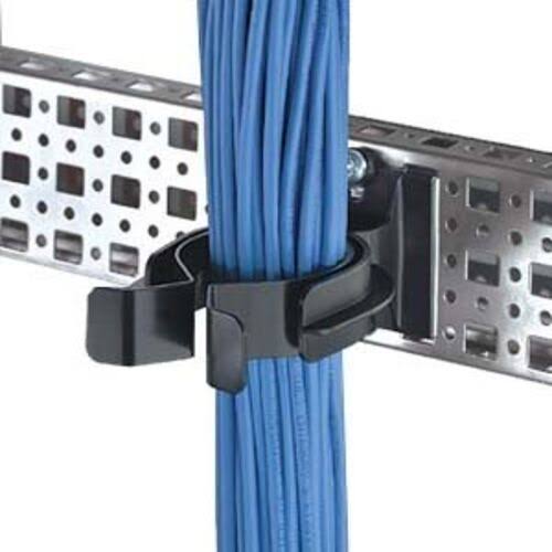 Black Nylon 6-6 Cable Retainer x10 T176624