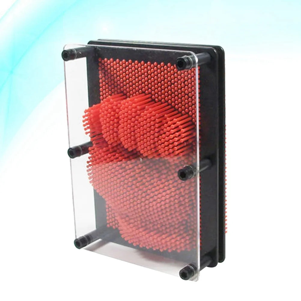 Large Size Red 3-Dimensional Pin Art Board Toy S880