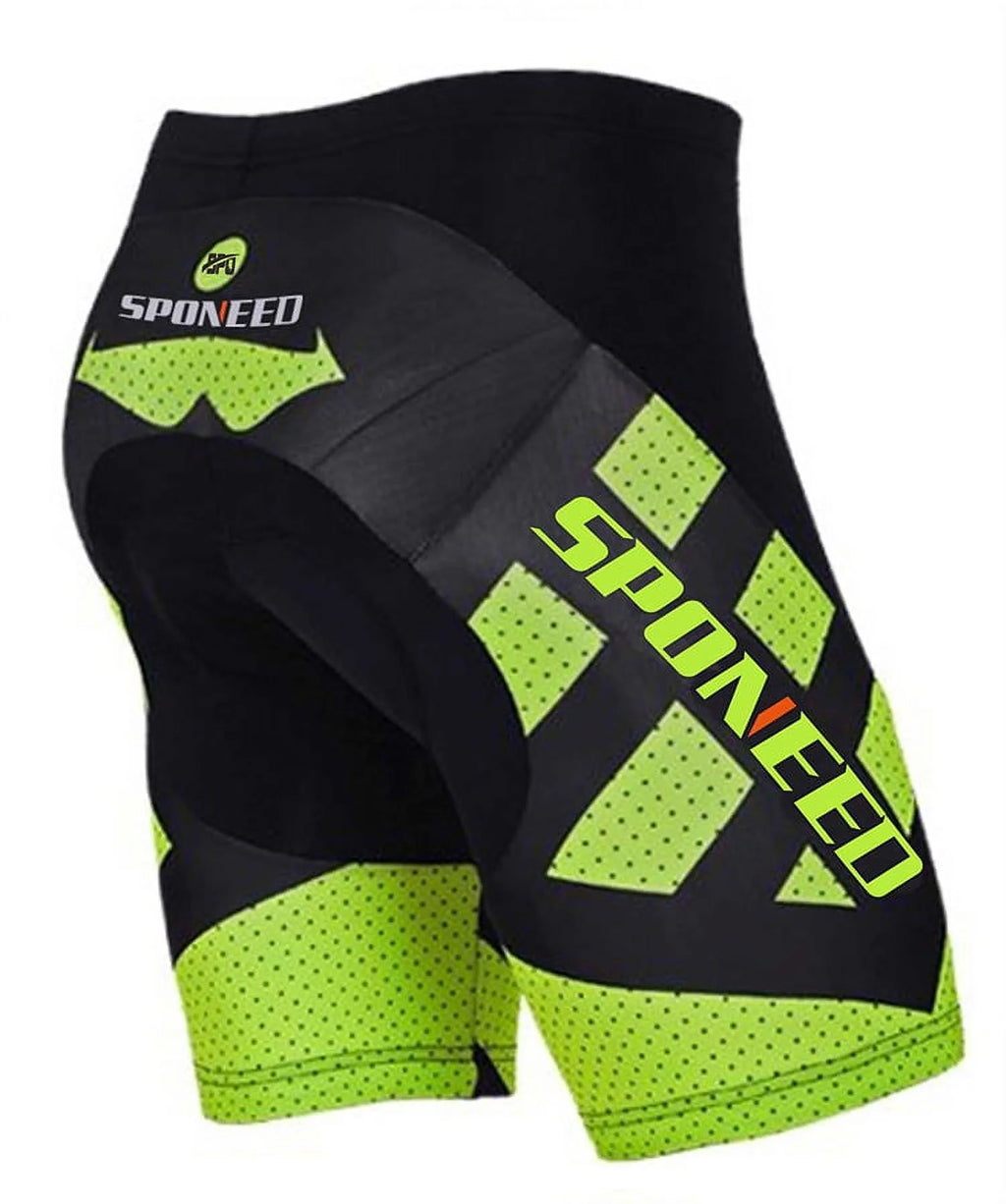 Short Sleeve Cycling Jersey Green XL H845688