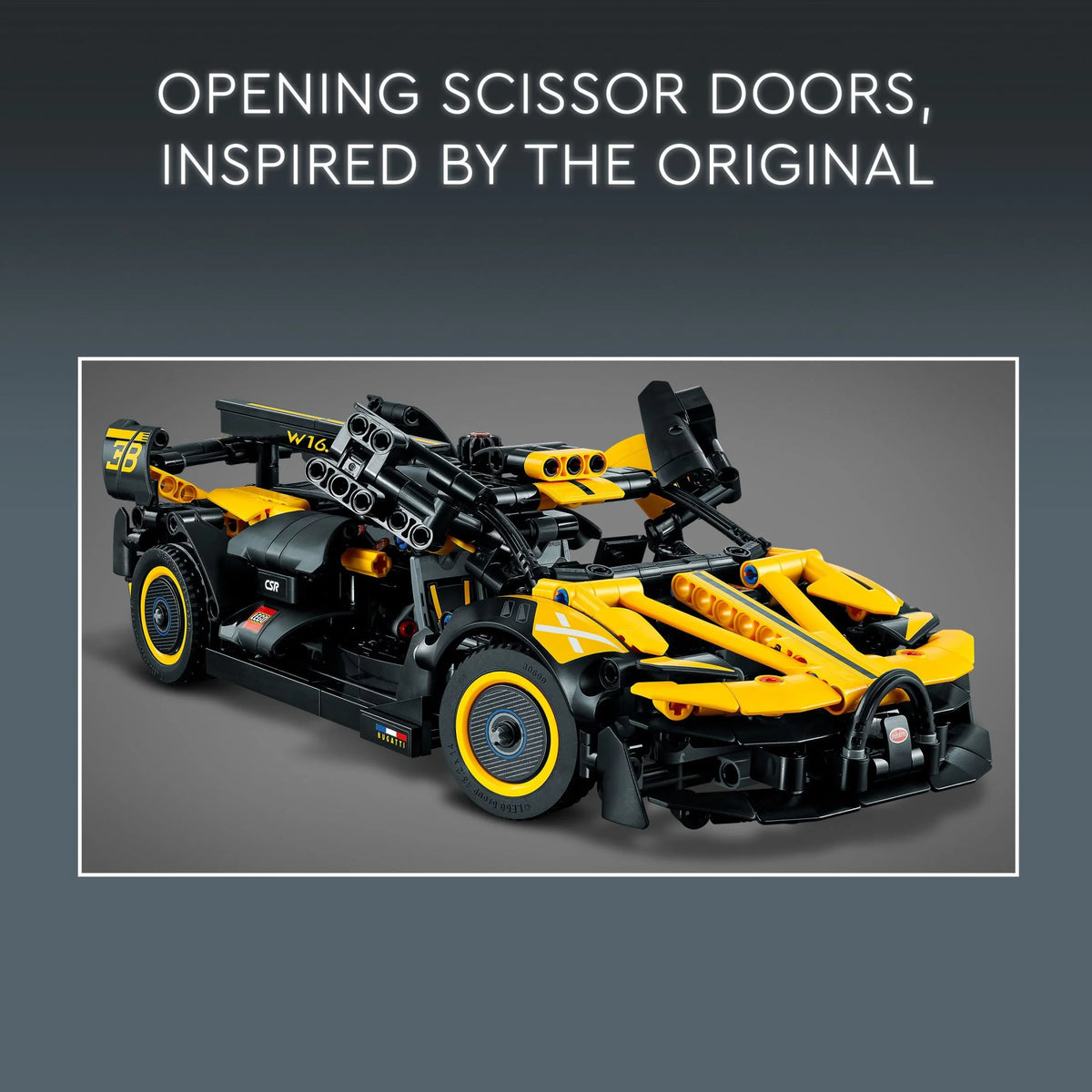 Technic Bugatti Bolide Racing Car Building Set E54845