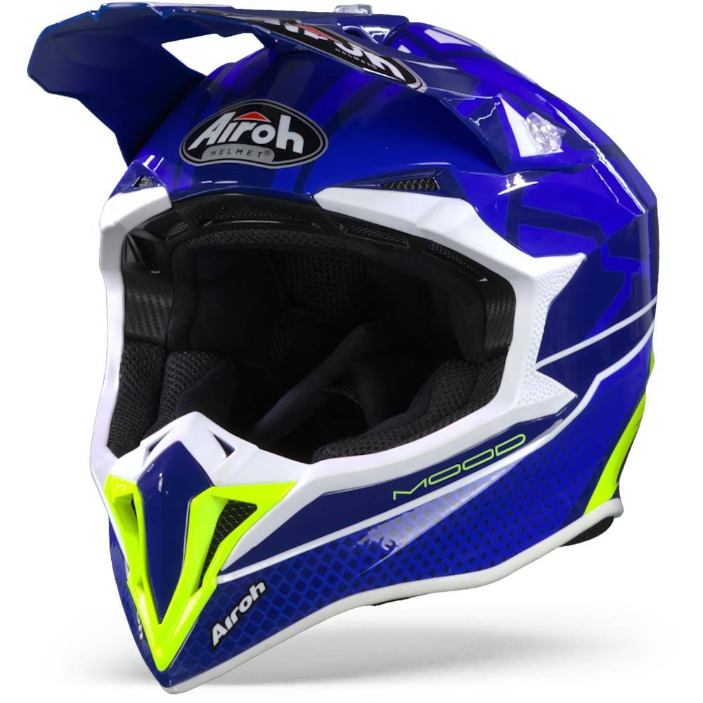 Blue Motocross Helmet, Size M E160848