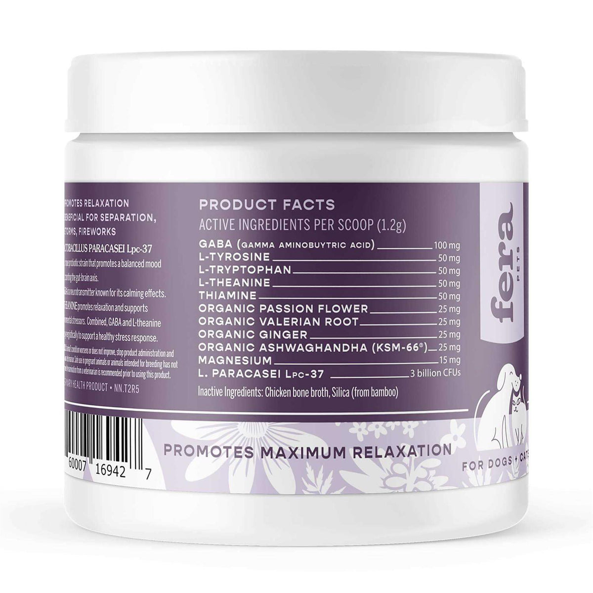 Calming Support for Dogs and Cats V8503